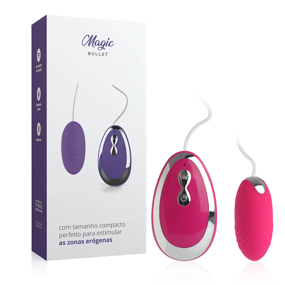 Ovo Vibratório Multivelocidade Magic Bullet - Lilás