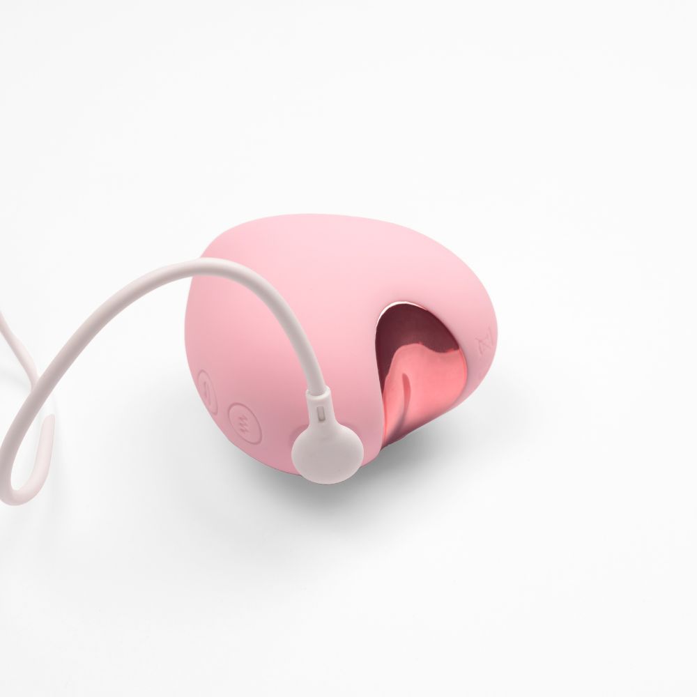 Estimulador de Clitóris Go Vibe Love Rosa com 10 estágios de vibração e 5 ondas de pressão